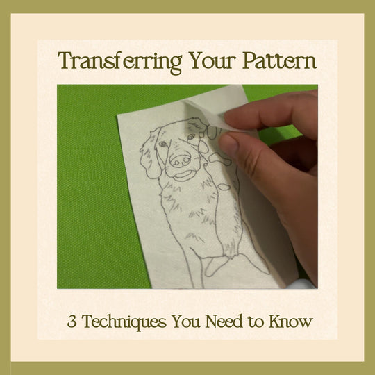  Transferring Embroidery Patterns: 3 Techniques You Need to Know