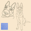 Pet Embroidery Pattern - Digital Download